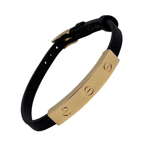 cartier love leather bracelet men.